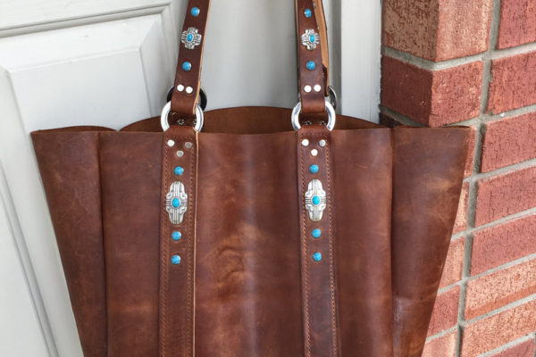 Women's Leather Tote Bag, Leather Tote Bag, Brown Leather Tote